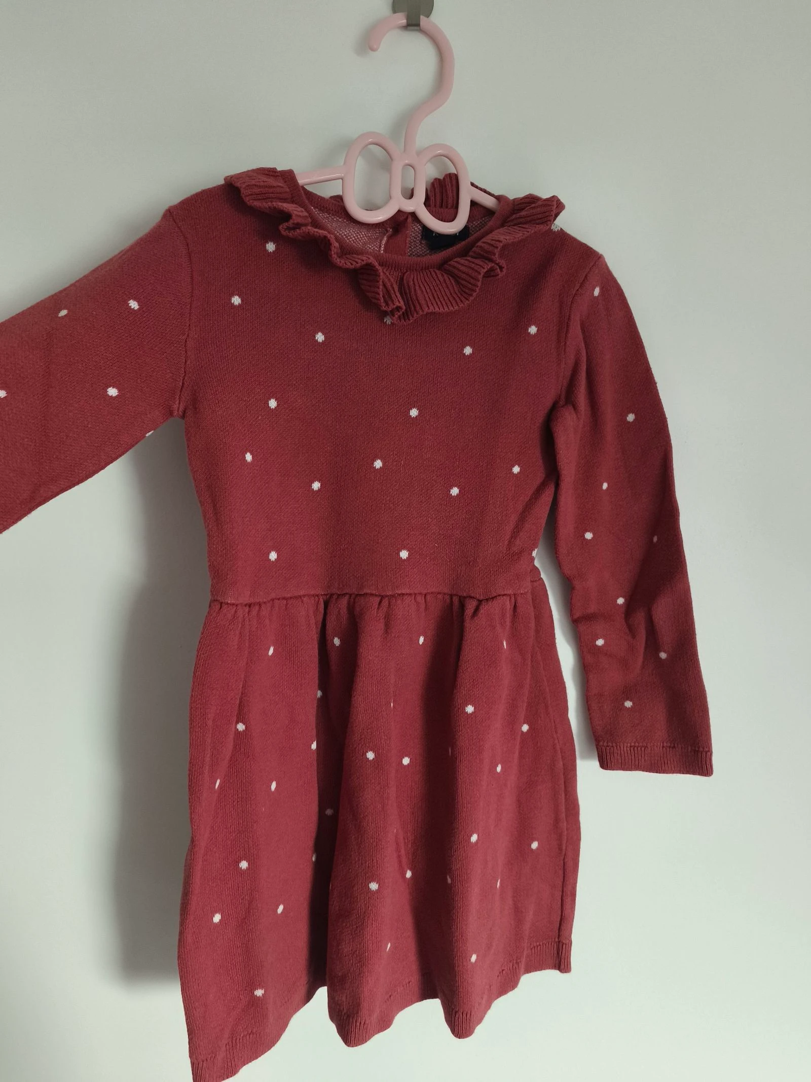 Long sleeve dress for girls (4 years old) – photo 4